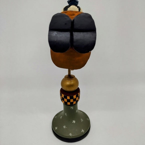 Williraye Studio Flying Santa‎ Folk Art Americana Collectable - Picture 4 of 11